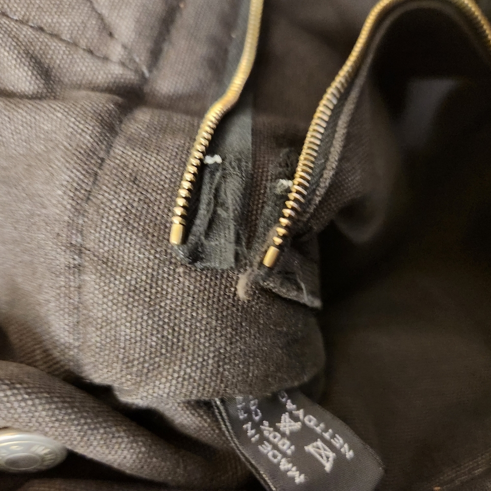 EUC Hermes Fourre-Tout small Canvas Tote - Picture 13 of 13